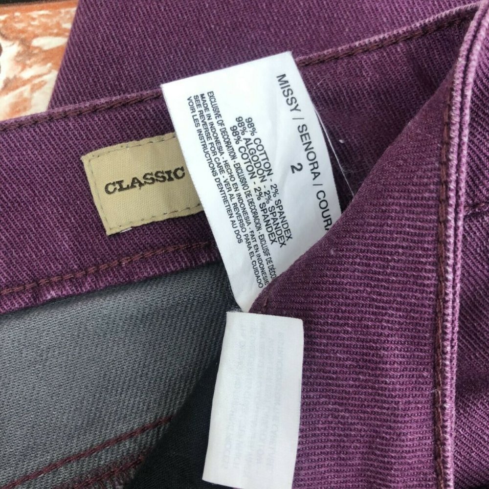Vintage America Classic Rise Skinny Jeans Sz 2/25 - Picture 5 of 6
